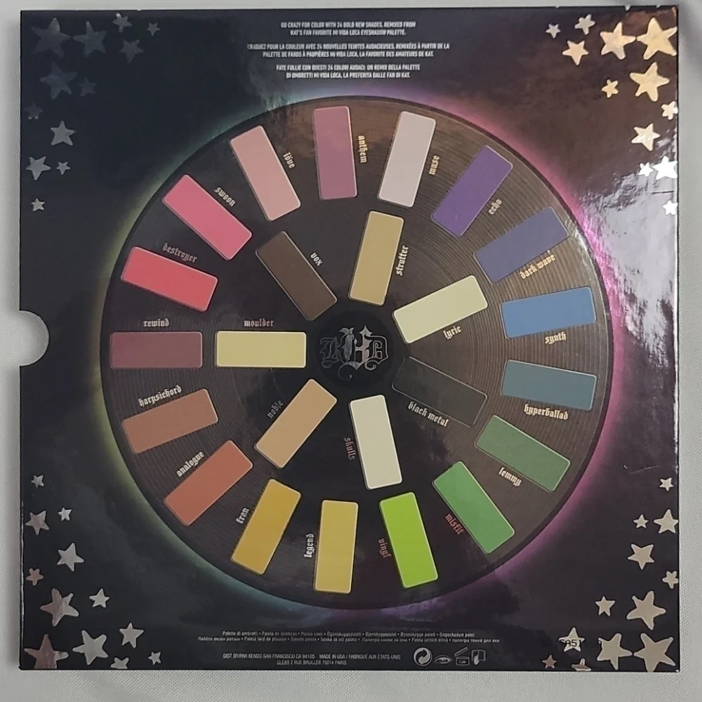 NIP Kat Von D Mi Vida Loca eyeshadow palette